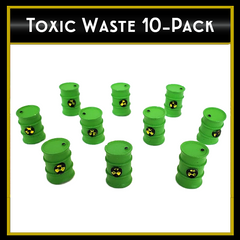 Barrel of Toxic Waste (set of 10)