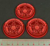 Pentagram, Sealed Gate Tokens (set of 3)