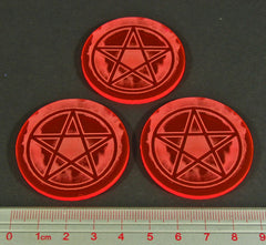 Pentagram, Sealed Gate Tokens (set of 3) - Top Shelf Gamer - 1