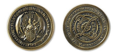 Fire Gold Coins (set of 10) - Top Shelf Gamer - 1