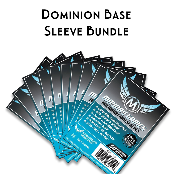Card Sleeve Bundle: Dominion Base Card Sleeve Bundle: Dominion Base
