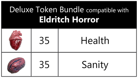 Eldritch Horror™ compatible Deluxe Token Bundle (set of 70)