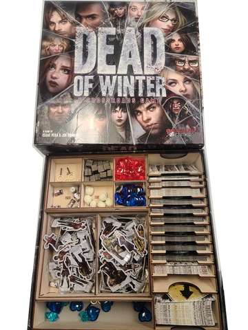 Dead of Winter: A Crossroads Game with wooden insert and Top Shelf Token upgrades [Used, Like New]