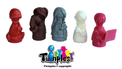 Twinples compatible with Pandemic Legacy™ (set of 5)