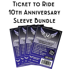 Card Sleeve Bundle: Ticket to Ride™, 10th Anniversary