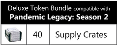 Pandemic Legacy™: Season 2 compatible Deluxe Token Bundle (set of 40)