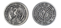 Fire Silver Coins  (set of 10) - Top Shelf Gamer