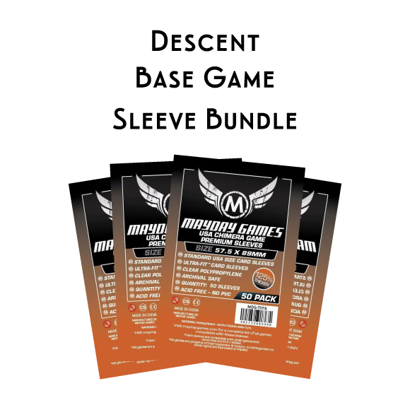 Card Sleeve Bundle: Descent: Base Game Card Sleeve Bundle: Descent: Base Game