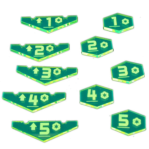 Place Holder Token Set - Yellow (set of 10) [clearance]