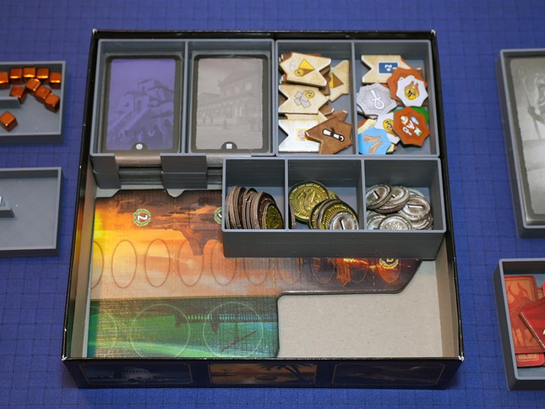 Insert compatible with 7 Wonders Duel - The GiftForge International