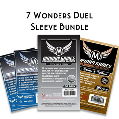 card sleeves 7 wonders duel Mayday Games Game Accessory- Standard Uganda These are 60 microns thick 7 Wonders Duel Board Game