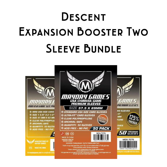 labyrinth card sleeves Top Shelf Gamer | The Best Descent: Journeys in the Dark Upgrades and Accessories