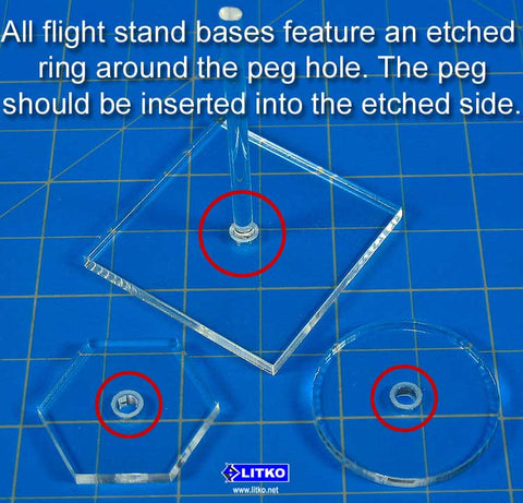 Mini Flight Stands (set of 10)