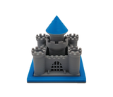 Castles compatible with Kingdomino™ - Cyan (set of 2)