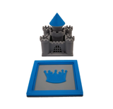 Castles compatible with Kingdomino™ - Cyan (set of 2)