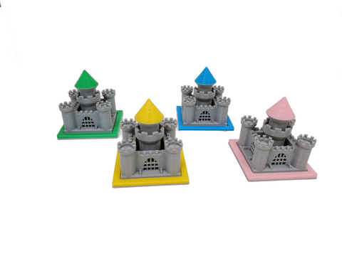 Castles compatible with Kingdomino™ (set of 8)