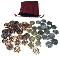 Dinosaur Island™ compatible Metal Coin Bundle (set of 55)