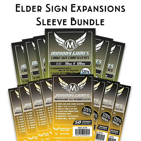 Card Sleeve Bundle: Elder Sign Expansions Card Sleeve Bundle: Elder Sign Expansions
