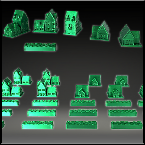 [LIMITED EDITION COLOR]  3D Printed Upgraded Tokens compatible with Catan™ - Emerald City (set of 24)