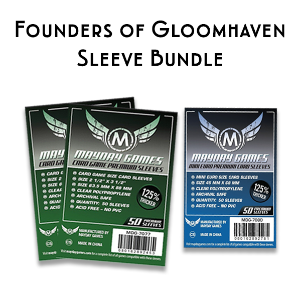 Card Sleeve Bundle: Founders of Gloomhaven Card Sleeve Bundle: Founders of Gloomhaven