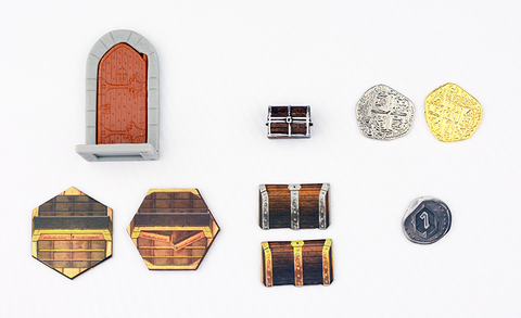 Gloomhaven™ compatible Deluxe Token Bundle (set of 52)