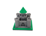 Castles compatible with Kingdomino™ - Green (set of 2)