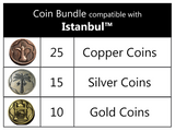 Istanbul™ compatible Metal Coin Bundle (set of 50)
