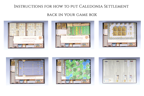 Insert compatible with 1st Ed. Clans of Caledonia™ [clearance]