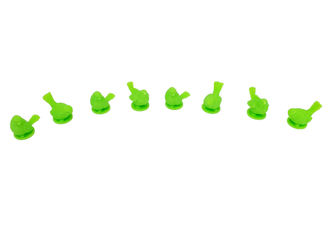 Birds compatible with Wingspan™ - Light Green (set of 8)