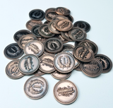 Castles of Mad King Ludwig™ compatible Metal Coin Bundle (set of 62)