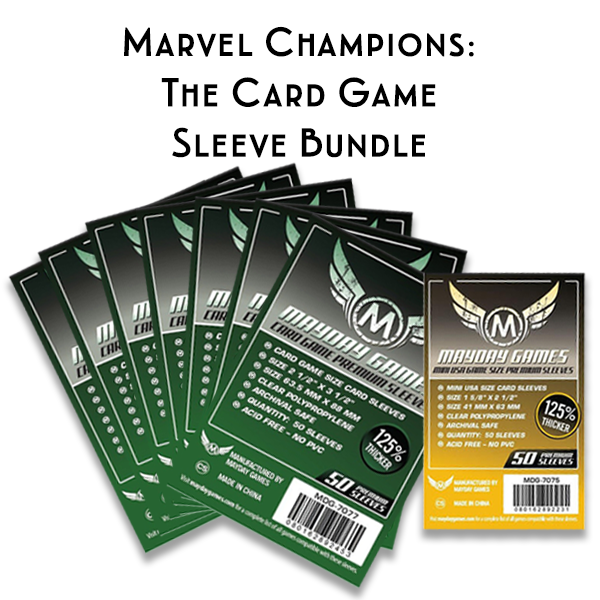 Card Sleeve Bundle: Marvel Champions: The Card Game Card Sleeve Bundle: Marvel Champions: The Card Game
