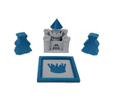 [LIMITED EDITION COLOR] Castles compatible with Kingdomino™ - Mermaid's Tail (set of 4)