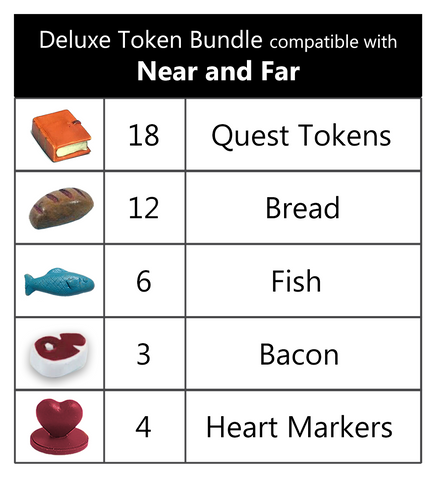 Near and Far™ compatible Deluxe Token Bundle (set of 43)
