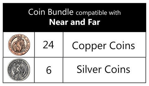Near and Far™ compatible Metal Coin Bundle (set of 30)