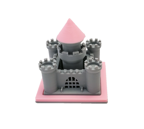Castles compatible with Kingdomino™ - Pink (set of 2)