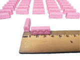 3D Printed Train Set - Light Pink (set of 51)