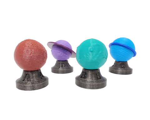 Planets compatible with Planetarium™ (set of 4)