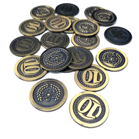 Suburbia™ compatible Metal Coin Bundle (set of 70)