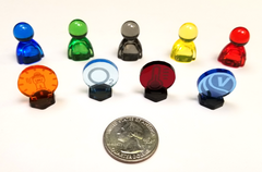 Tracking Markers and Pawns for Terraforming Mars (set of 9)