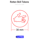 Rotten Skill Tokens (5) [clearance]