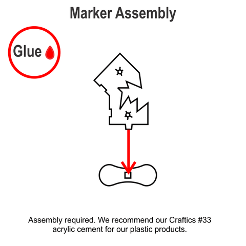 Broken Door Markers, Objective Set (5) [clearance]