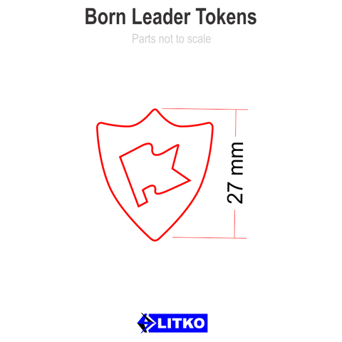 Born Leader Tokens (5) [clearance]