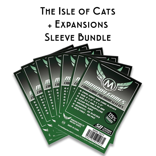 Card Sleeve Bundle: The Isle of Cats plus Expansions Card Sleeve Bundle: The Isle of Cats plus Expansions