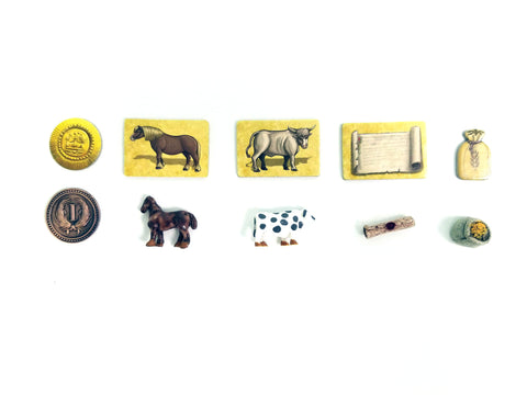 Village™ compatible Deluxe Token Bundle (set of 59)
