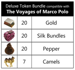 The Voyages of Marco Polo™ compatible Deluxe Token Bundle (set 67)