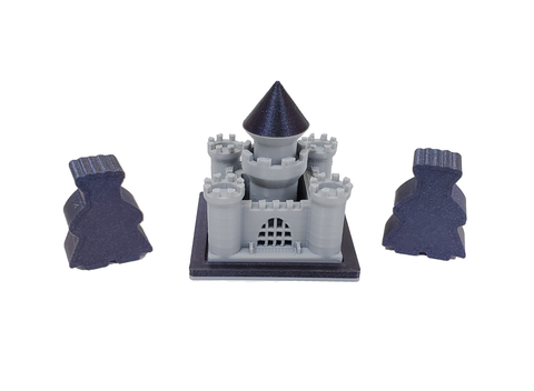 [LIMITED EDITION COLOR] Castles compatible with Kingdomino™ - Wizard's Voodoo (set of 4)