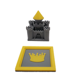 Castles compatible with Kingdomino™ - Yellow (set of 2)