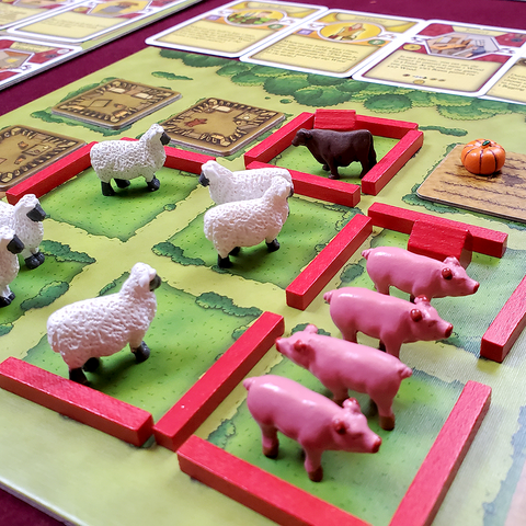 Agricola™ compatible Deluxe Animal Tokens (set of 50)