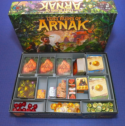 3D Printed Insert compatible with Lost Ruins of Arnak™ (pre-assembled)