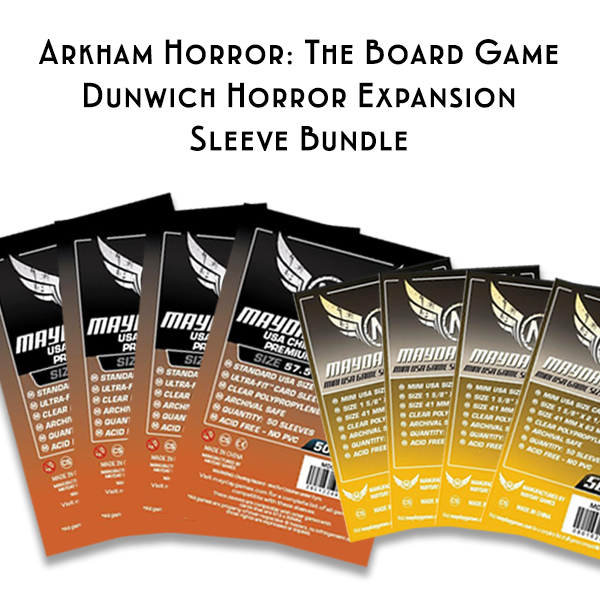 Card Sleeve Bundle: Arkham Horror: The Board Game, Dunwich Horror Expansion Card Sleeve Bundle: Arkham Horror: The Board Game, Dunwich Horror Expansion